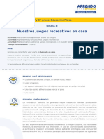 s31 Secundaria 1 2 Fisica Nuestrosjuegosrecreativosencasa PDF