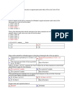 CPC MCQ Question