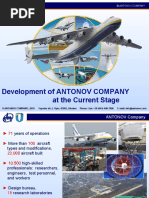 Development of ANTONOV COMPANY at The Current Stage