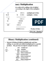 Binary Multiplication N Division