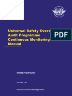 Universal Safety Oversight Audit Programme Continuous Monitoring Manual