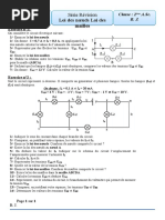 Série REVISION 1ère POUR 2ème