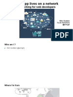 Your App Lives On A Network: Networking For Web Developers