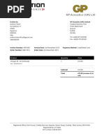 Invoice IR016861 PDF