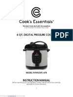 QVC Cook's Essential Pressure Cooker