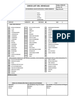 HSEQ-FR-074 - Check List de Vehiculos