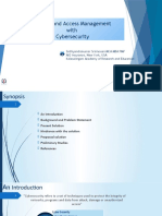 Identity and Access Management With Cybersecurity