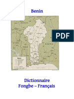 Dictionnaire Français - Fongbe PDF