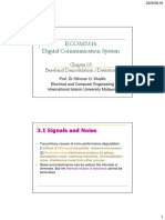 Chapter - 03 Baseband Demodulation-Detection