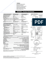 6539/6639 - Precision Potentiometer: Features