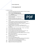 Individual Assignment: CH7003 Advanced Reaction Engineering