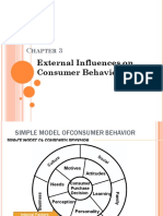 External Influences On Consumer Behavior: Hapter