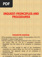 Inquest-Principles and Procedures