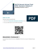 IELTS Reading Practice Test 5 - Vol 6