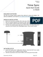 D107-008 Time Sync Quick Start Rev 1.1