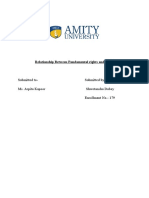 Relationship Between Fundamental Rights and DPSP