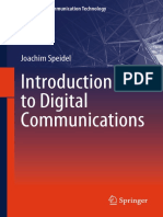 (Signals and Communication Technology) Joachim Speidel - Introduction To Digital Communications-Springer International Publishing (2019) PDF