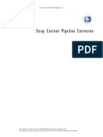 Stray Current Pipeline Corrosion: Created in COMSOL Multiphysics 5.6