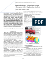 Design Optimization in Rotary Tillage Tool System Components by Computer Aided Engineering Analysis