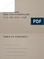 Xv6 Process and Cpu Scheduling