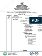 Department of Education: Introduction To The Philosophy of The Human Person