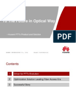 Huawei FTTX Product and Solution