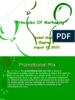 Principles of Marketing: Sadaf Mushtaq August 25,2015