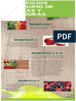 Beneficios Consumo de Frutas y Verduras