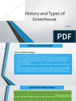 History and Types of Greenhouse: Level - 3