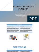 Comparando Miradas de La Investigación