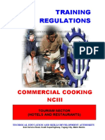 TR Commercial Cooking NC III