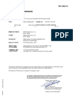 TYPE TEST SIAC SPR KEMA - Final TIC 1603-13 V3