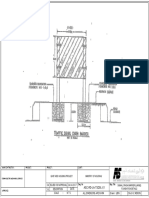 4.signal Crash Barrier - Foundation Details