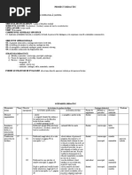 PROIECT CLASA A V-A Vocabularul. Cuvântul, Unitate de Bază A Vocabularului