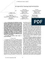 A Novel Visual Analytics Approach For Clustering Large-Scale Social Data