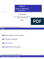 Chaper 5 Power Conditioning: Presentation #2