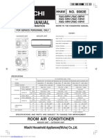 Service Manual: Room Air Conditioner