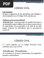 Interdictos Practicai Civil y Procesal Civil