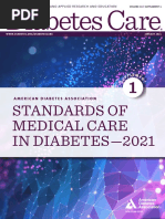 Standards of Medical Care in Diabetes