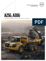 A25G, A30G: Volvo Articulated Haulers - 27.5 - 32.0 Ton Capacity - 315 - 355 HP