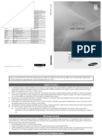 Led TV: User Manual