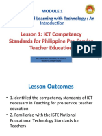 Lesson 1 ICT Standards