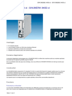 Caracteristique 6FC5220-0AA31-2AA0 