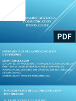 Fondamentaux Communication D'entreprise