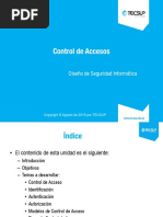 U03 CISSP Control de Acceso