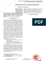 Design Considerations For Connecting Rod: B. Sriharsha, P. Sudhakar Rao