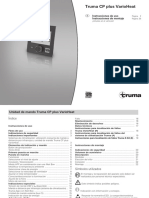 Truma Heating CP Plus Varioheat Installation Operating Es