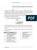 Désignation Normalisée Des Aciers Et Des Fontes PDF