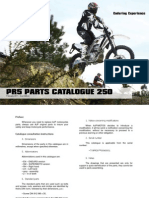 AJP Motos - PR5 Parts List - 250