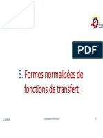 f19 Formes Normalisées de Fonctions de Transfert